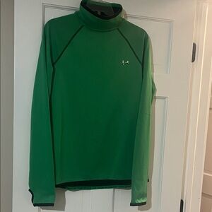 Under Armour Vibrant Green Turtleneck Pullover